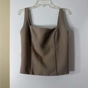 Abercrombie & Fitch Tan Camisole Top